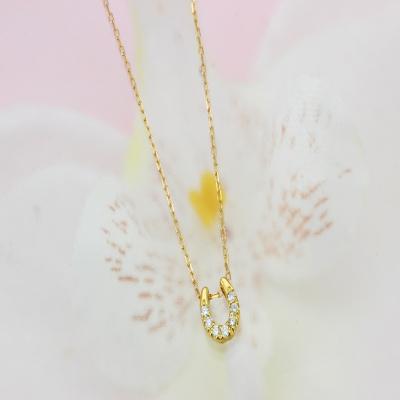 ふるさと納税 甲府市 K18 アミュレット/ダイヤモンド馬蹄ペンダント(リバーシブル)【KPE-2265】 |  | 02