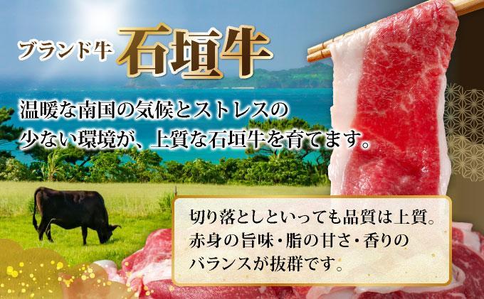 訳あり 石垣牛切り落とし 1kg (500g×2パック) | 切り落とし 石垣牛 牛肉 石垣市 石垣島 沖縄 コッパリ KP-031