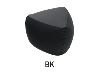RE-10 MOGU 三角フィットソファ BK（ブラック）【離島　配送不可】