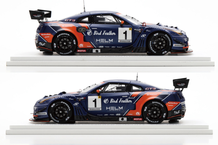 【数量限定】Spark 1/43 HELM MOTORSPORTS GT-R NO.1 スーパー耐久 2023 ヘルムモータースポーツ限定モデル【限定生産 限定品 希少 オリジナル ミニカー ミニチュ