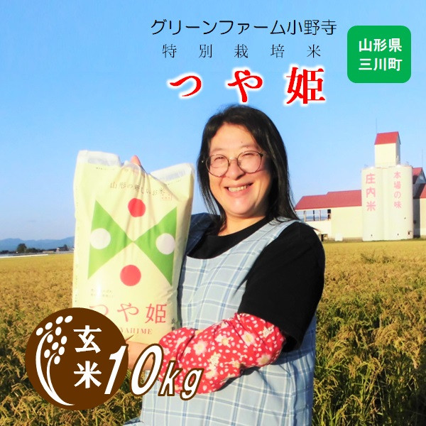 
                  【令和8年産・玄米】グリーンファーム小野寺の特別栽培米つや姫10kg　※10月中旬頃から順次配送予定
                