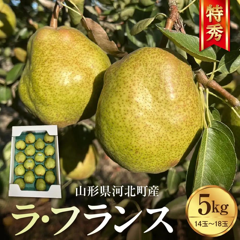 洋梨 ラフランス 5kg 特秀 令和8年産 洋梨 ラフランス