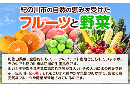 旬のフルーツ＆野菜セット3~5品