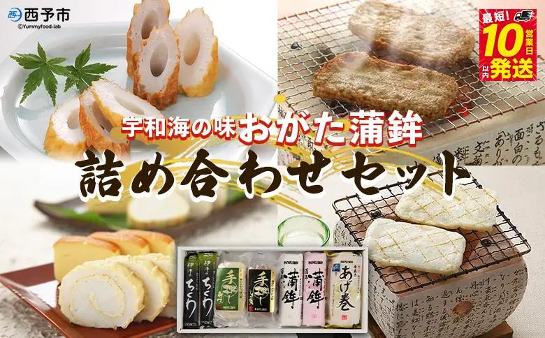 宇和海からの贈り物 おがた蒲鉾 詰め合わせセット（ギフト可） UOK0001