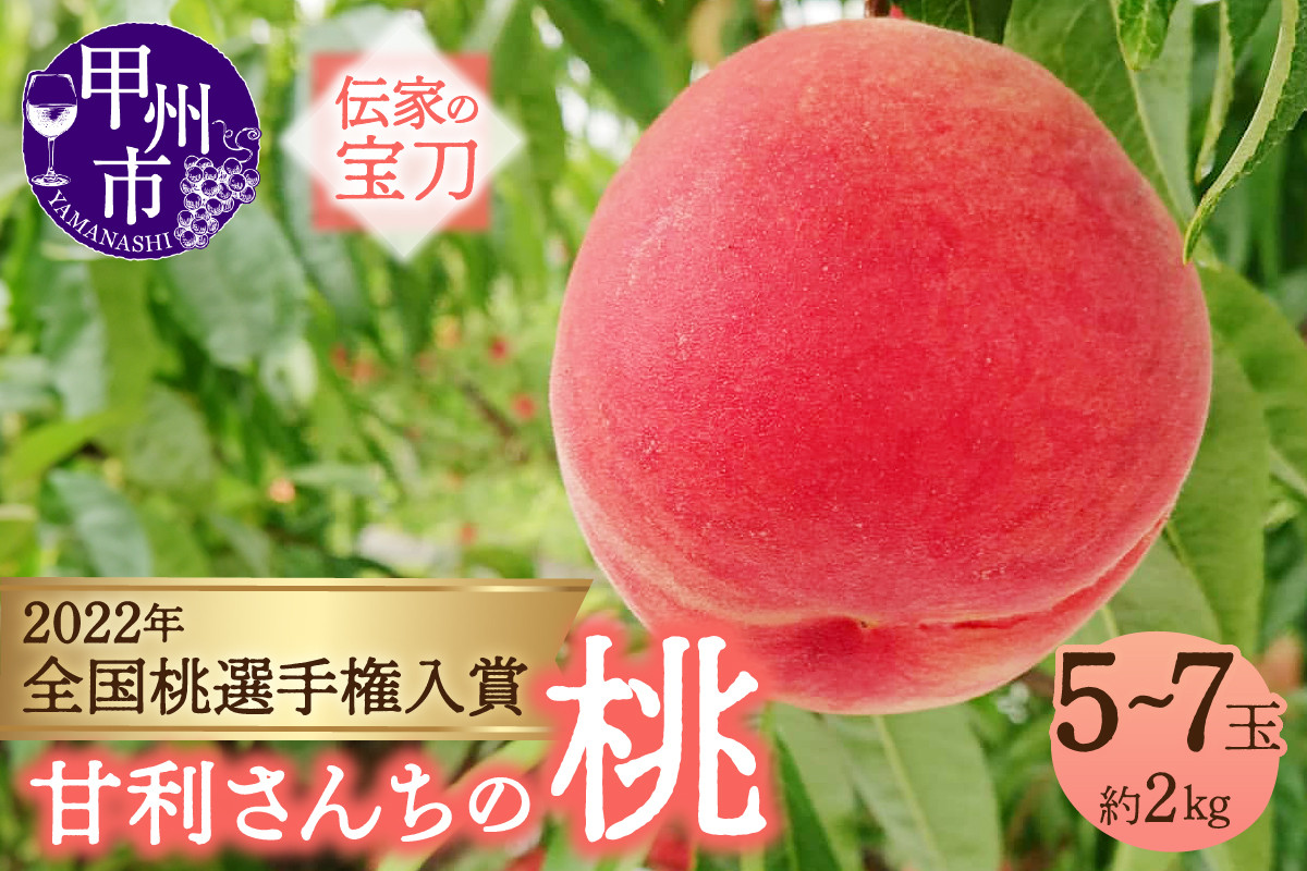
                  The Little Bee Special 甘利さんちの桃 5～7玉（約2kg）【2026年発送】（DTD）B-835 【桃 もも モモ 令和8年発送 期間限定 山梨県産 甲州市 フルーツ 果物】
                