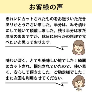 鮭 切身 秋鮭 16切れ