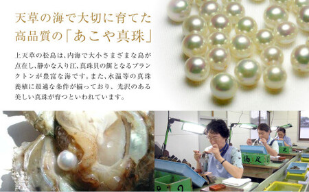 上天草産 あこや 真珠 ネックレス （8.0ｍｍ珠） パール プレゼント