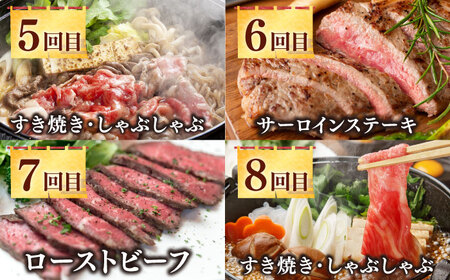 【全12回定期便】《50万》 壱岐牛 ギュギュギュ 定期便 （壱）《壱岐市》 肉 ステーキ 焼肉 しゃぶしゃぶ すき焼き 赤身[JZX010] コダワリステーキ・すき焼き・しゃぶしゃぶ・焼肉 こだわり
