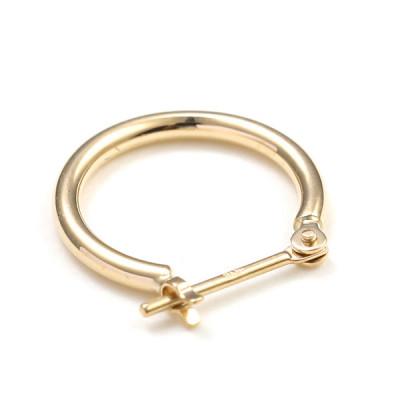 ふるさと納税 昭和町 K18　フープピアス　111659　　　　　　　太さ1.5mm ・直径13.0mm |  | 01