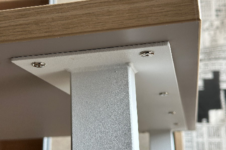 【東馬家具】ツキミ 160DT WH(H060674)