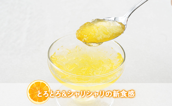 飲む 由良 みかんゼリー 6本入 《京都府宮津市産みかん使用》[ みかん オレンジ ゼリー シャーベット アイス ]