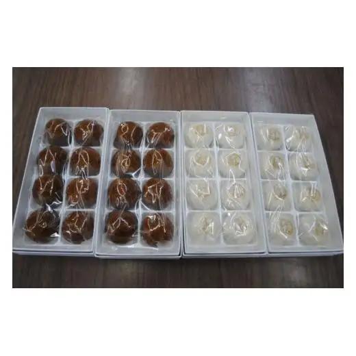 黒糖かりんとうまんじゅう16個(8個入×2箱)とそばまんじゅう16個(8個入×2箱)
