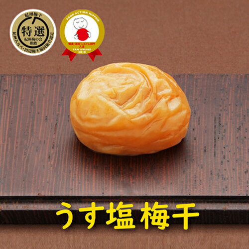 【ふるさと納税】特選A級 紀州南高梅 うす塩味800g 千年の知恵 梅干し 贈答用 ブランド梅 和歌山県産