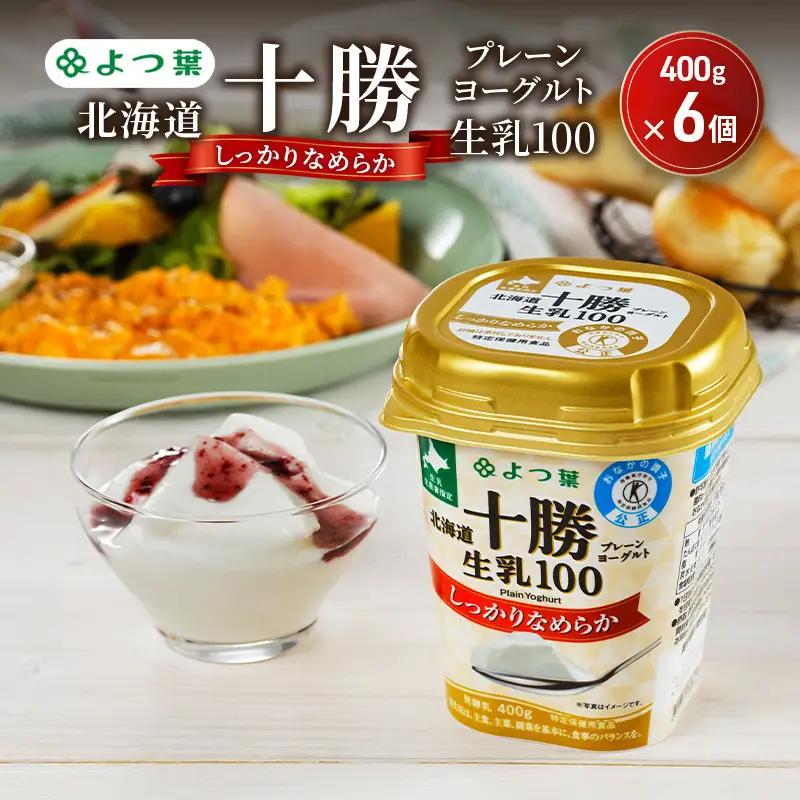よつ葉ヨーグルト しっかりなめらか 2.4kg（400g×6個）ヨーグルト