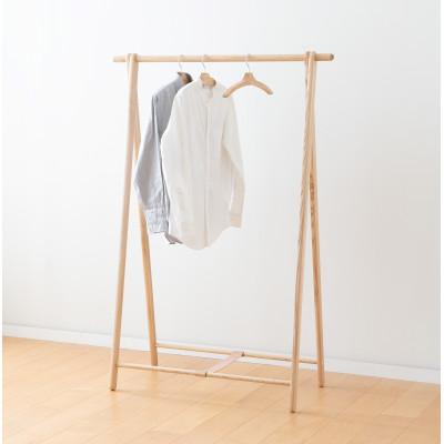 ふるさと納税 旭川市 旭川家具 cosine ドレスラック(ワイド)　北海道タモ_03974 |  | 01