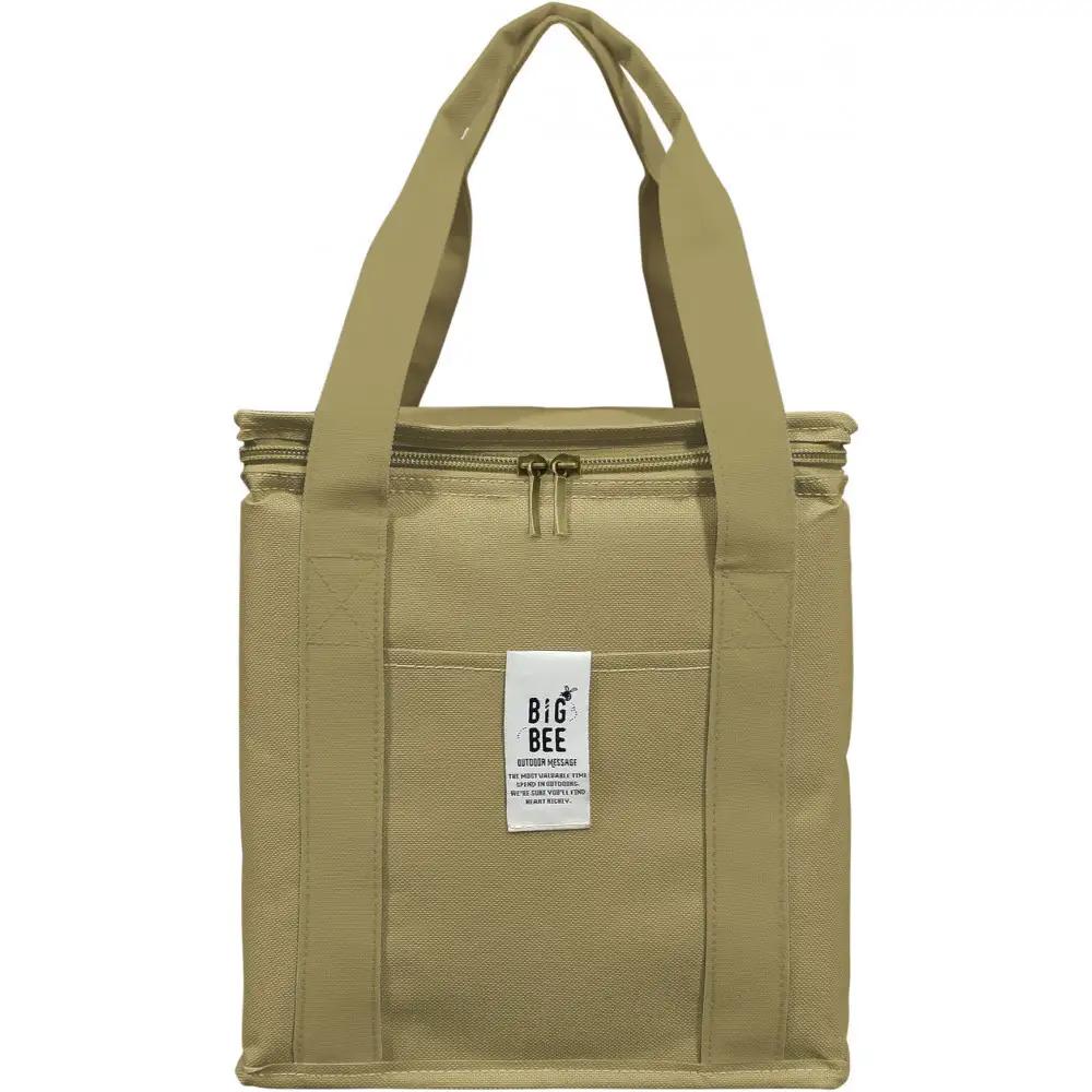 BigBee BOX型クーラーランチバッグ サンドベージュ