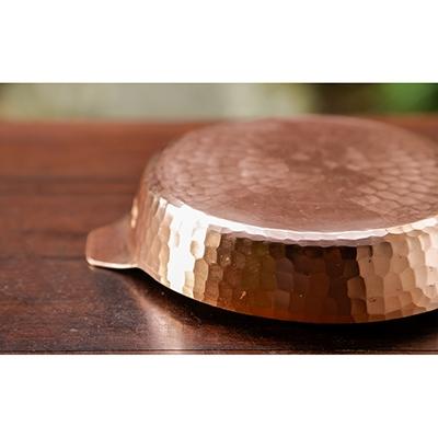 ふるさと納税 京都市 【八木庖丁店】手打ち銅製　グラタン皿(15cm) |  | 03