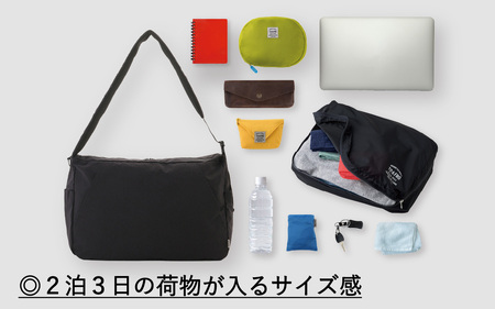 【TO&FRO】2泊3日 手ぶらで出かけられる 大容量 ショルダーバッグ【グレージュ】| ショルダーバッグ  