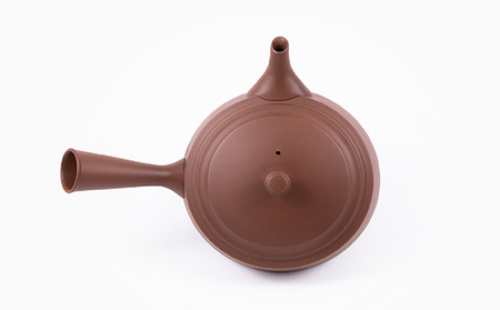 常滑焼急須　TAKASUKE　（shu-2 横手右） 常滑焼 急須 シンプルデザイン おしゃれ 焼き物 特産品 贈り物 プレゼント 高資陶苑 TOKONAME 茶器 和食器 陶器 陶磁器 ティーポット