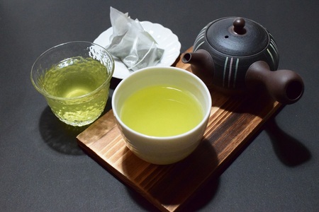 定期便 全4回 毎月発送 特選ティーパック マグ用 緑茶 2袋 緑茶ティーパック(3g×20個入) 日本茶 ティーバッグ 影山製茶店 お手軽 本格的 水出し ティータイム おもてなし リラックス 手土