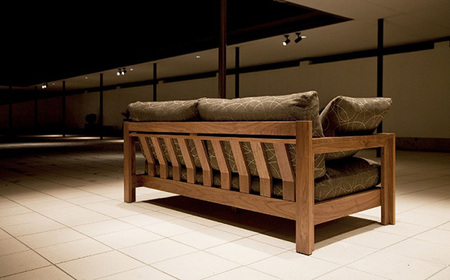 No.776-12 （レッドオーク）AUTHENTICITY FINE SOFA RB BK（ブラック）