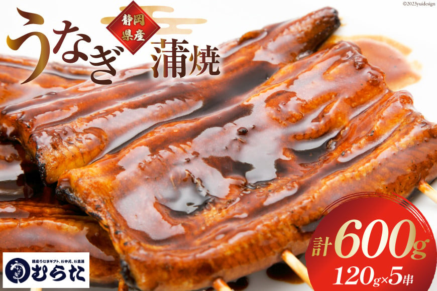 
うなぎ 国産 炭火焼 肉厚 蒲焼 120g ×5尾 計600g [村田商店 静岡県 吉田町 22424323] 鰻 ウナギ 炭火焼き 炭火 蒲焼き 冷凍 真空パック うなぎのむらた
