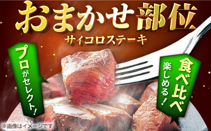 【牧場直送】佐賀県産和牛 サイコロステーキ  食べ比べセット 600g（150g×4パック）【有限会社セントラル牧場】 [IAH067]