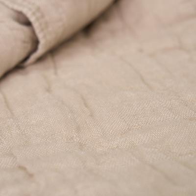 ふるさと納税 忠岡町 綿100% 5重ガーゼケット シングルサイズ キルト風ダイヤ柄 ベージュ |  | 03