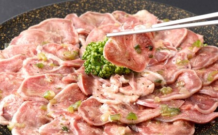 豚タン焼肉 （塩ダレ） 計1.5kg 豚タン 豚たん タン たん 豚肉 豚 お肉 肉 タレ漬け 冷凍 福岡県 北九州市