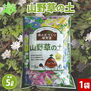 【ふるさと納税】北海道 山野草の土 5L 1袋 土 培養土 山野草 野草 山草 花 お花 植物 観賞 鉢花 ガーデニング ガーデン 園芸 プランター 鉢植え 植え替え 株分け 土づくり グリーン 趣味 庭いじり 癒し 品質管理 安心 初心者 送料無料 十勝 士幌町 6000円