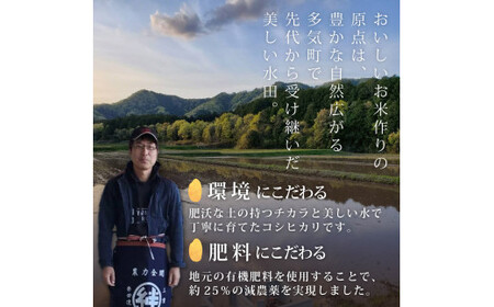 【令和7年産米】先行予約 食味85点を獲得！有機肥料で育てたコシヒカリ 10kg（5kg×2）こしひかり 米