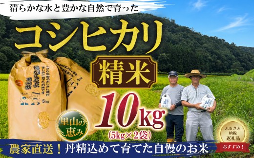 【令和8年産】ひがしとよ里山米 精米10kg(5kg×2袋)【数量限定先行予約受付】