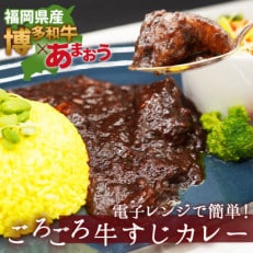 博多和牛100%使用!!あまおうがほのかに香る牛すじとろっとカレー(170g×20袋)(芦屋町)