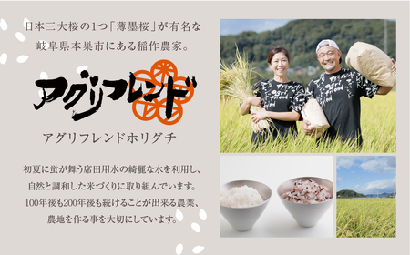 【定期便3回】黒米 800g (400g × 2袋）米 こめ ごはん 健康 古代米 岐阜県産 本巣市 お米 美容 健康 おにぎり 弁当 おいしい 旨味 ぷちぷち 和食 アグリフレンドホリグチ 3か月