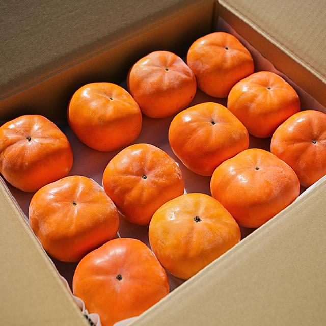 三重の安心食材認定！ 【2025年発送】三重の安心食材認定！中村農園の次郎柿 M・Lサイズ　22個 (約5～6㎏)　先行予約 先行 予約 柿 カキ かき 減農薬 安心 贈答 果物 くだもの フルーツ 