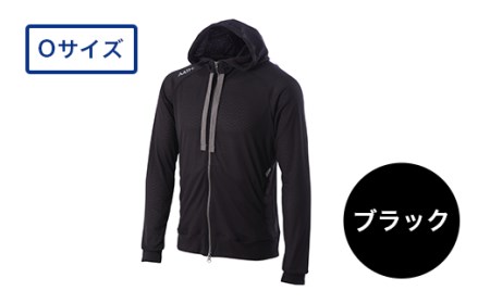 I4-01DA【カラー：ブラック サイズ：O】リカバリーウェア A.A.TH/ メッシュパーカー（品番：AAJ91301）