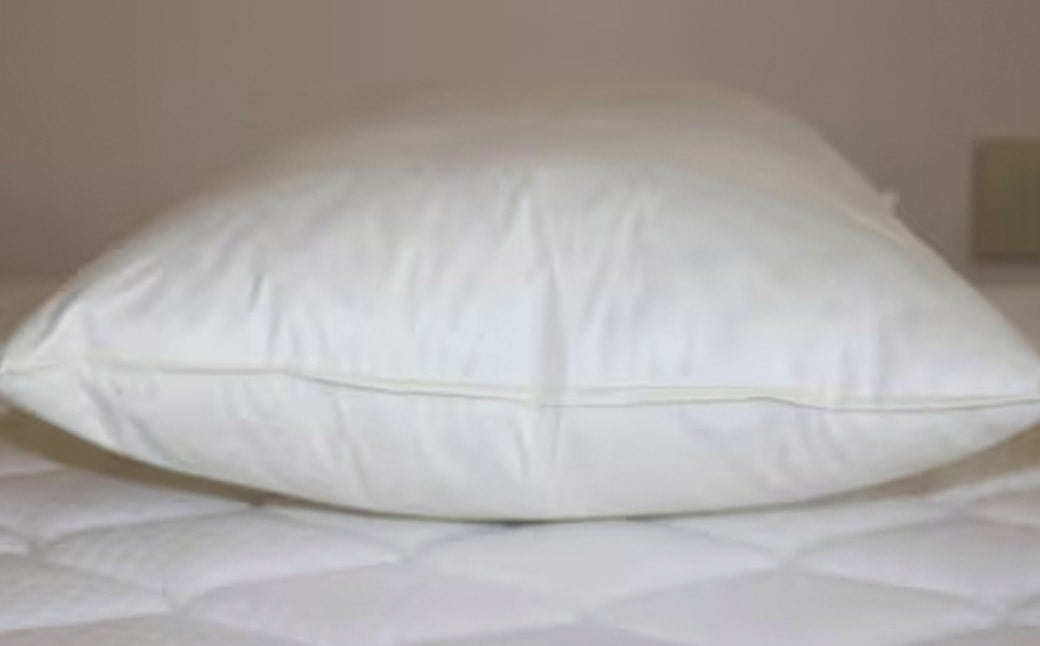 ホテル仕様 国内製造 羽根 まくら アイボリー 枕 弾む 弾力感 耐久性 国産 羽根まくら 睡眠 寝る 眠り 福岡県 筑後市