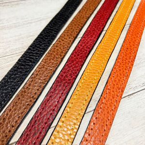 選べるサイズのイタリア本革の犬用首輪 (25mm幅) 小型/中型/大型　【ドラーロ】 犬用首輪 首輪 犬 ドラーロ Lサイズ茶色