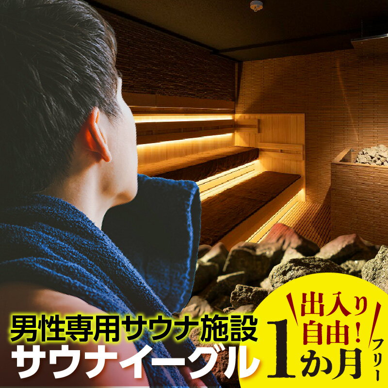 【ふるさと納税】【ふるさと納税限定】サウナイーグル1か月フリー入泉券【1か月何度でも出入り自由】【選べるチケット内容・プラン】 24時間営業 GROW ロウリュ 男性専用施設 水風呂 サ活 サウナ 招待チケット 8℃の水風呂 宿泊施設 送料無料