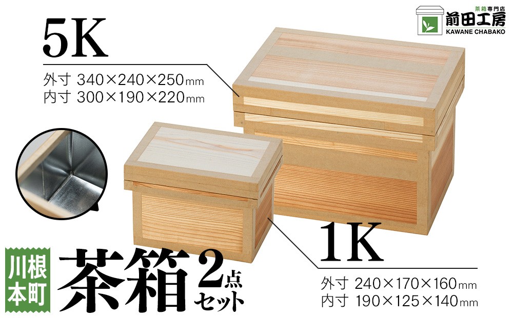 茶箱2点セット1K・5K