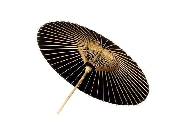 【日吉屋】特選番傘（黒） 261009_B-AF09