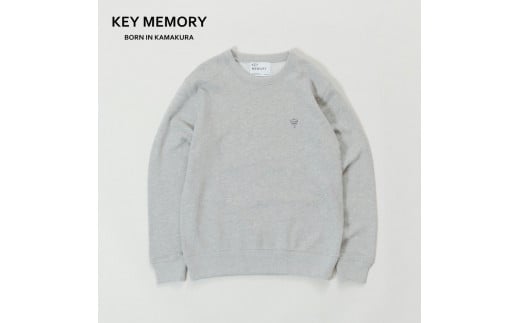 《1》【KEYMEMORY 鎌倉】キーメモリースウェットss24 GRAY