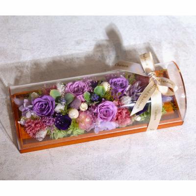 ふるさと納税 出雲市 ドルチェ フラワーアレンジメント【紫】