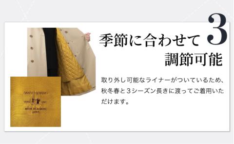 トレンチコート（男性用）「The Trench -mens-」＜カーキ＞【02402-0159】