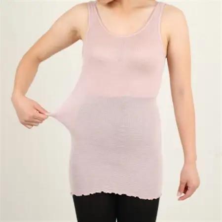 シルクタンクトップ型腹巻き 冷え予防 インナー  ブラック_装飾品・工芸品  服飾小物 _【1264703】