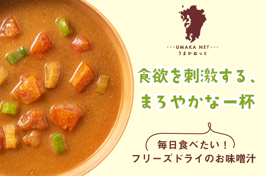 味噌汁 フリーズドライ 業務用 トマト 15食 [タムラ 福岡県 宇美町 um40azp050012] お味噌汁 みそ汁 おみそ汁 国産 福岡 インスタント 保存食 クリポス メール便 メール便対応