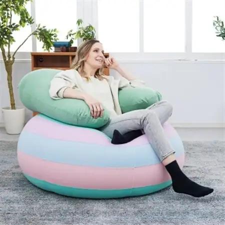 Yogibo Drop レインボー サンセット_雑貨・日用品  家具・インテリア _【配送不可地域：離島】【1172328】