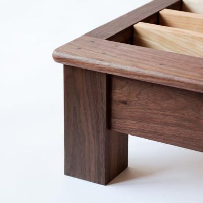 ふるさと納税 旭川市 旭川家具 山室家具製作所 LINEAリネア ダブルベッド ウォールナット No.108_01973 |  | 02