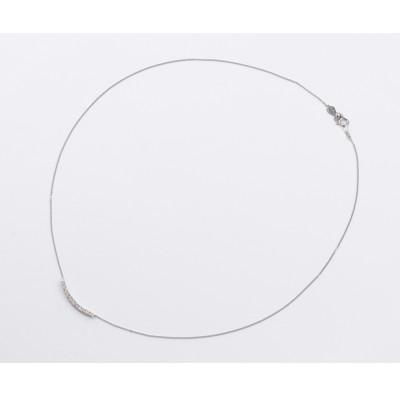 ふるさと納税 大月市 PT900　ダイヤモンド　ネックレス　0.30ct　17779A　Pt　DIA　PN |  | 02