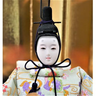 ふるさと納税 小野市 雛人形　京芥子親王「鴛〜おしどり〜」 オリジナル金襴敷　No.K-304 |  | 02